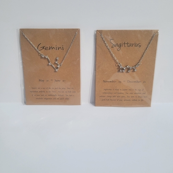 Zodiac Constellations Necklace by Golden Threads … - Picture 8 of 11